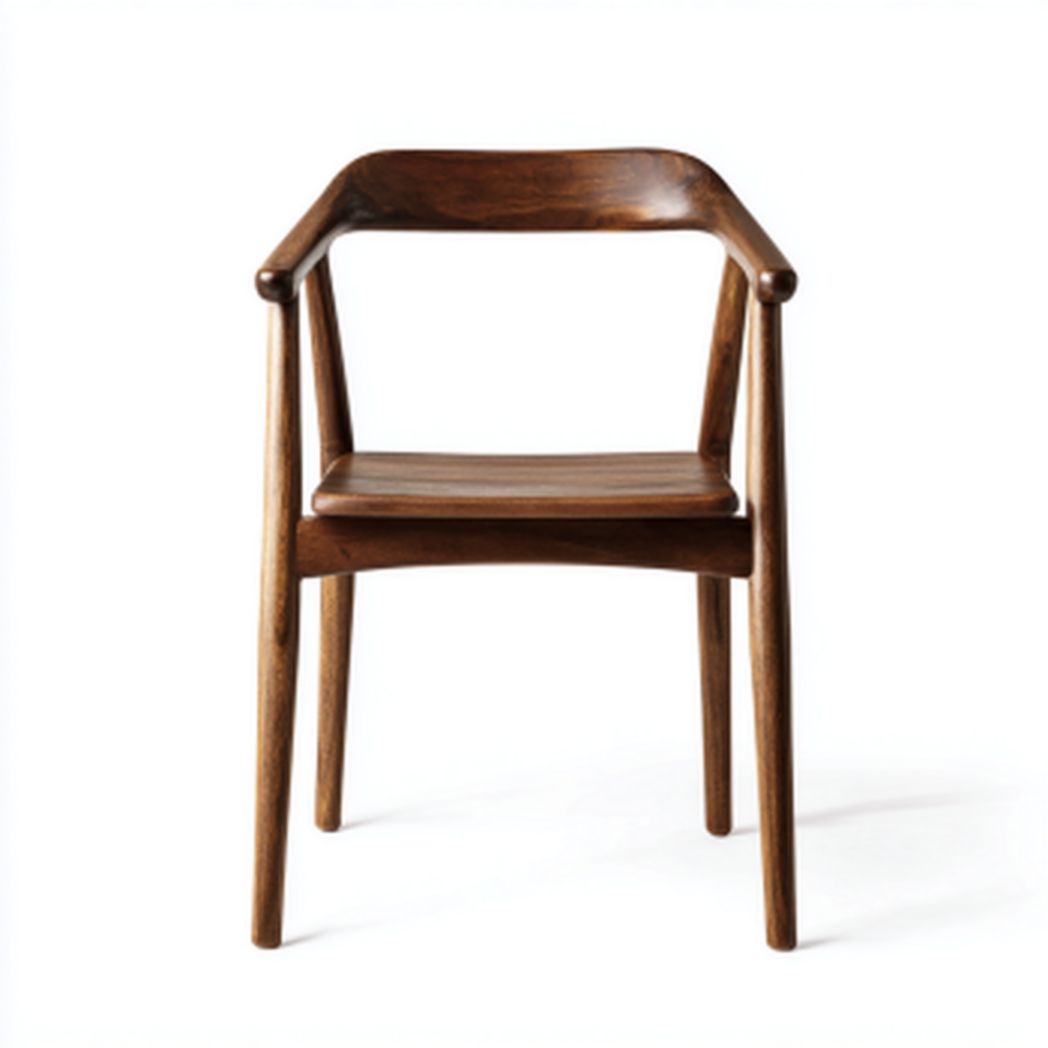 Krzesło z drewna do użytku w jadalni - 45 x 50 x 75